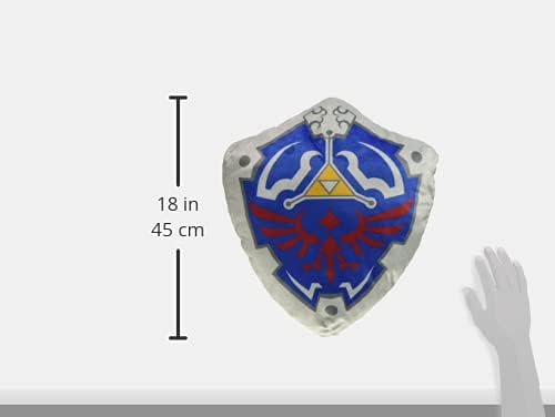 The Legend of Zelda - Peluche de Escudo - Ancho 38 × Fondo 12 × Alto 40 cm
