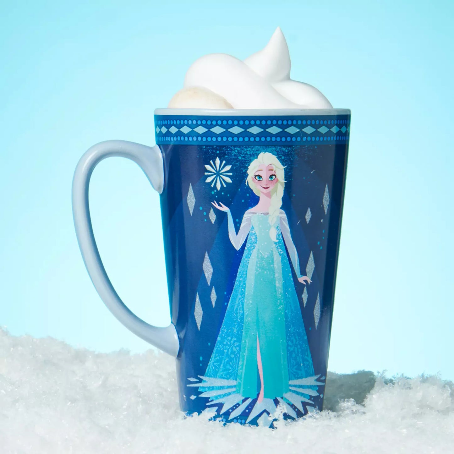 Taza Latte del décimo aniversario de Frozen