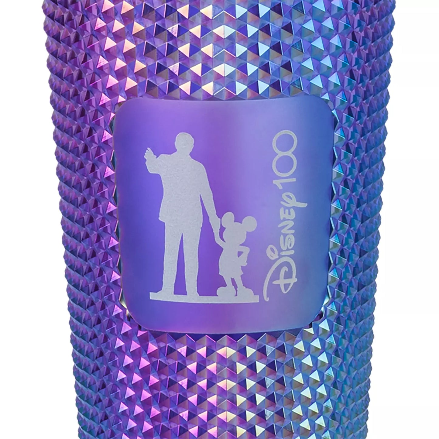 Vaso Starbucks® con popote de Walt Disney and Mickey Mouse – Disney100