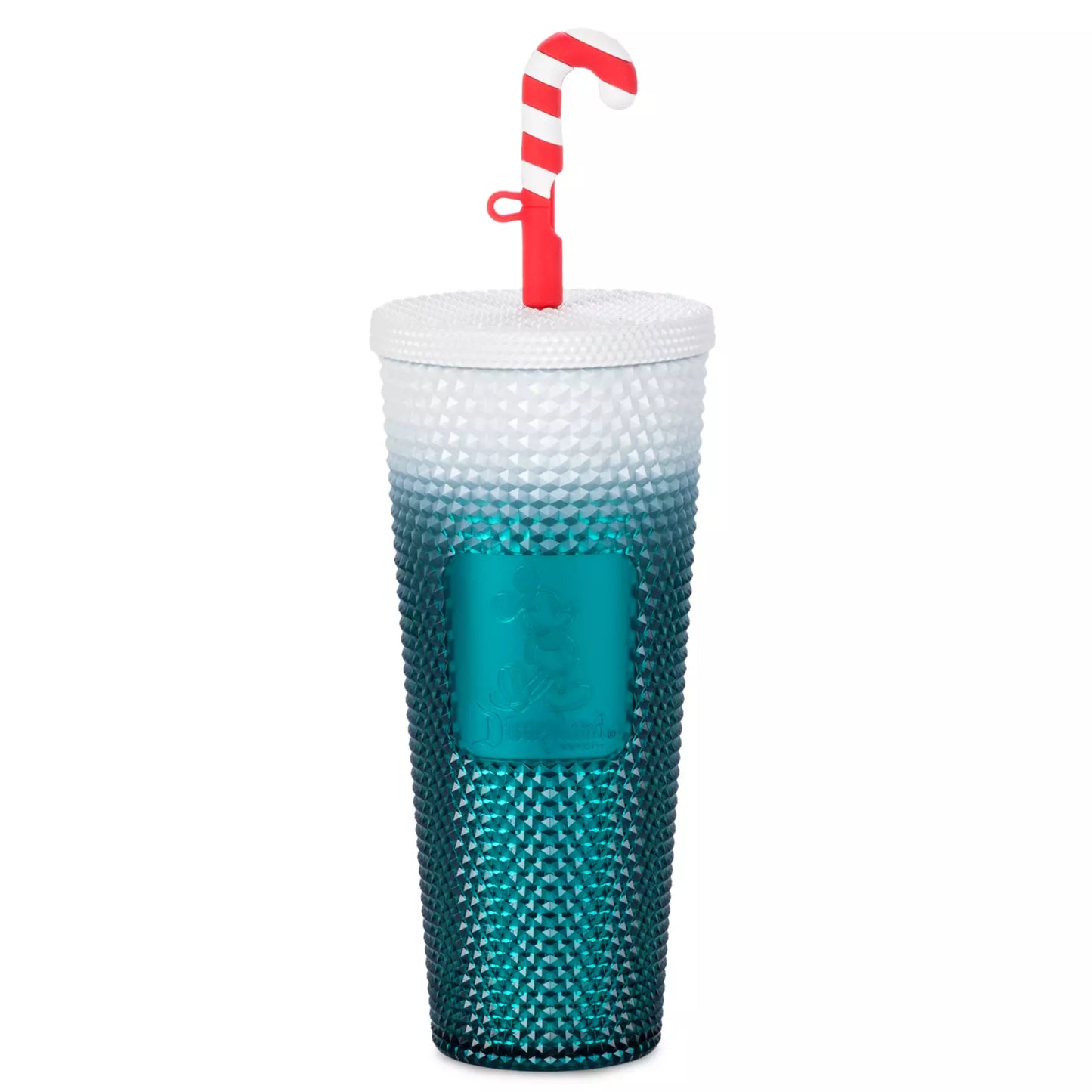 Mickey Mouse Holiday Starbucks® (Vaso Navideño con Popote en forma de caramelo) – Disneyland