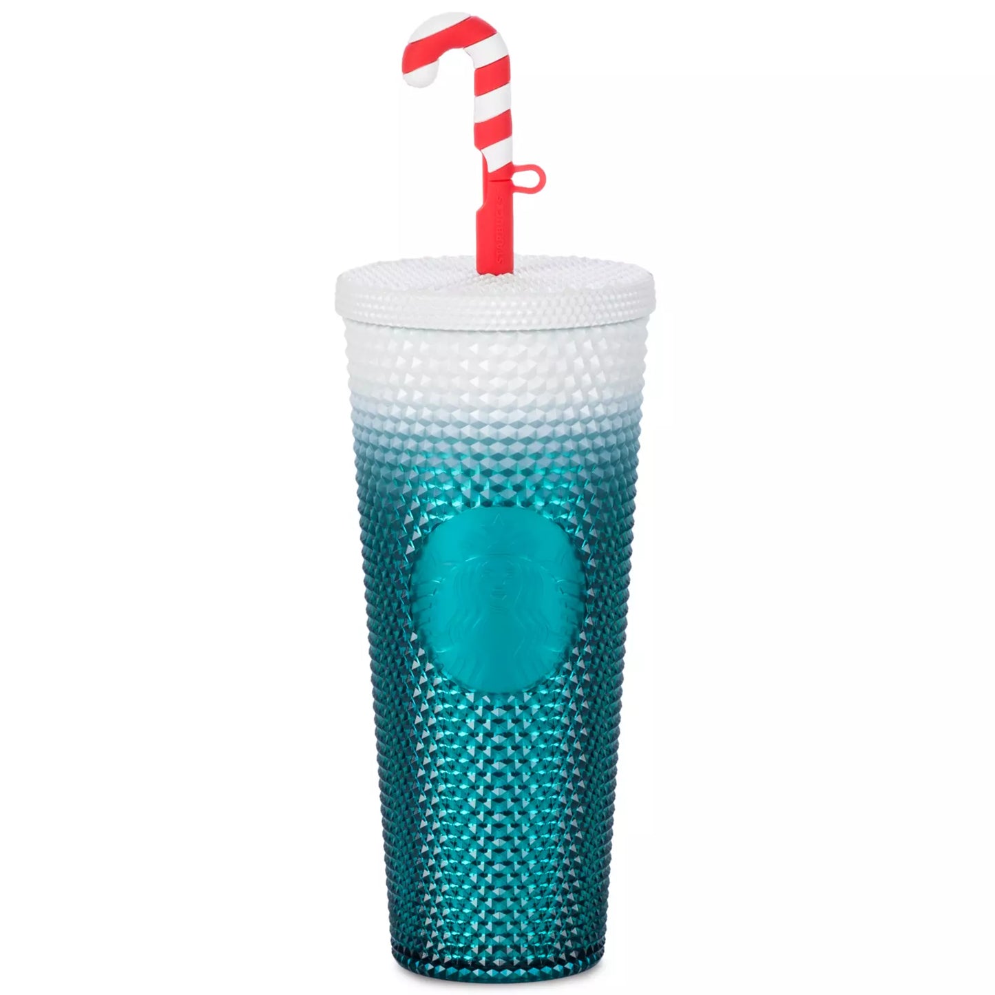Mickey Mouse Holiday Starbucks® (Vaso Navideño con Popote en forma de caramelo) – Disneyland