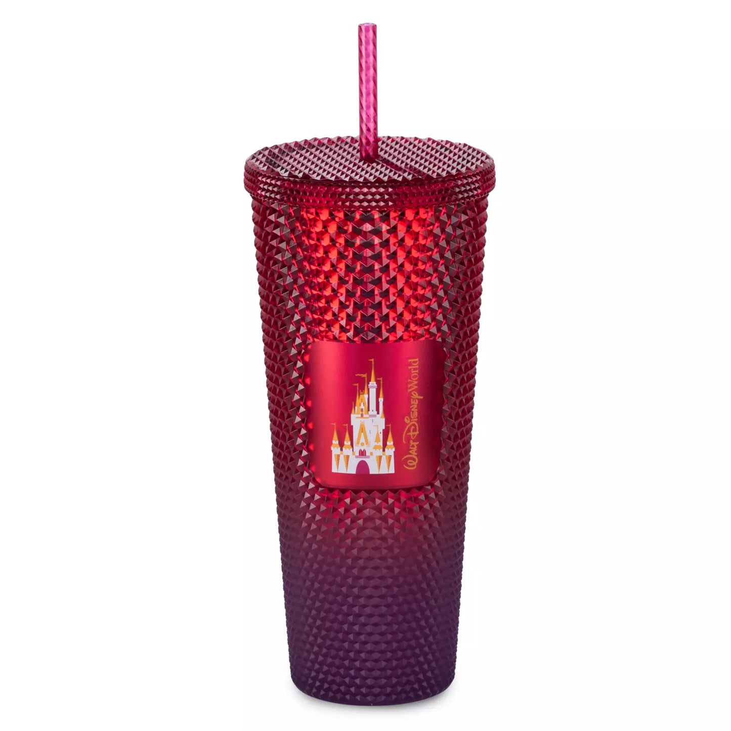 Walt Disney World Geometric Starbucks® Tumbler with Straw – Red