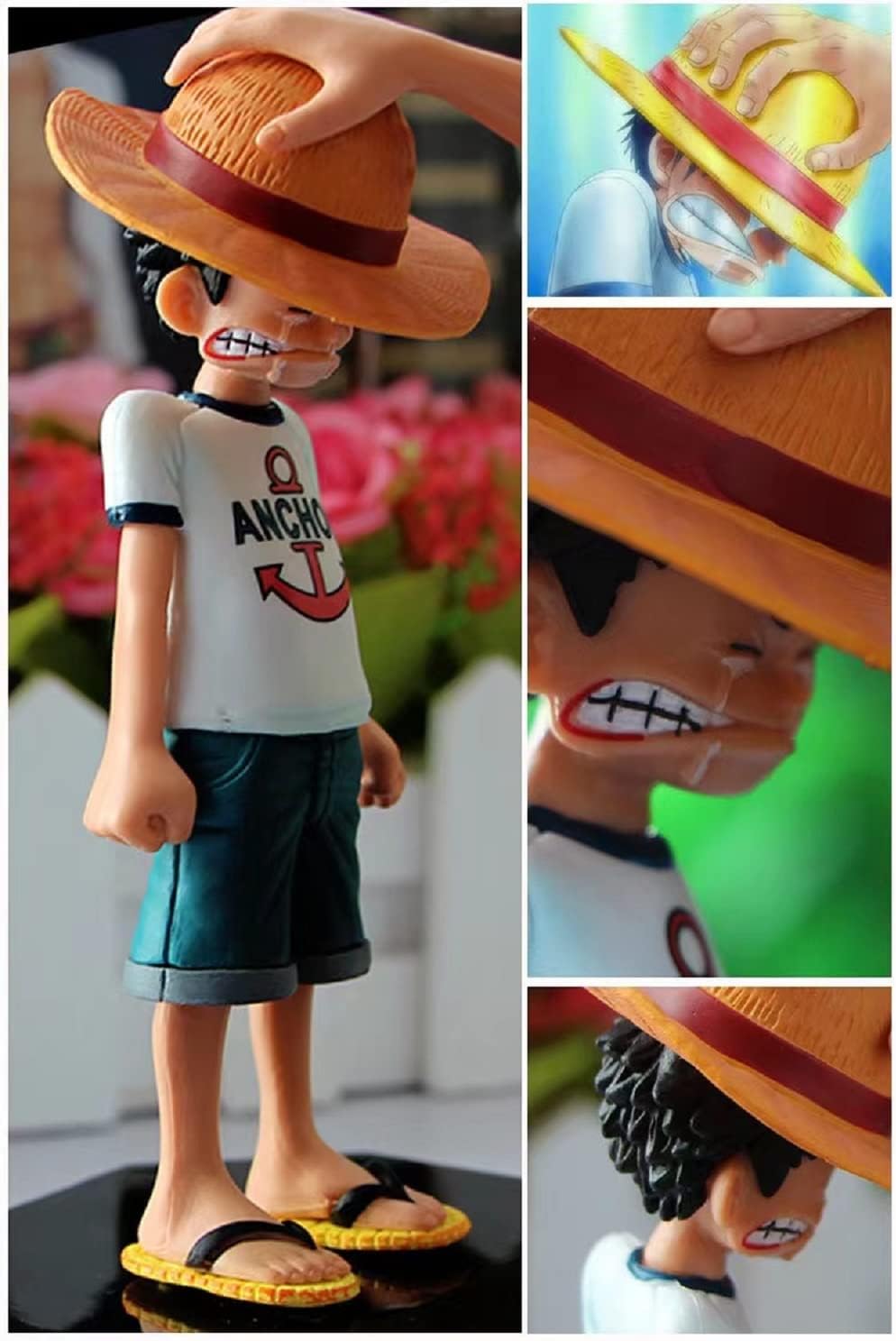 Figura de Luffy & Shanks de One Piece