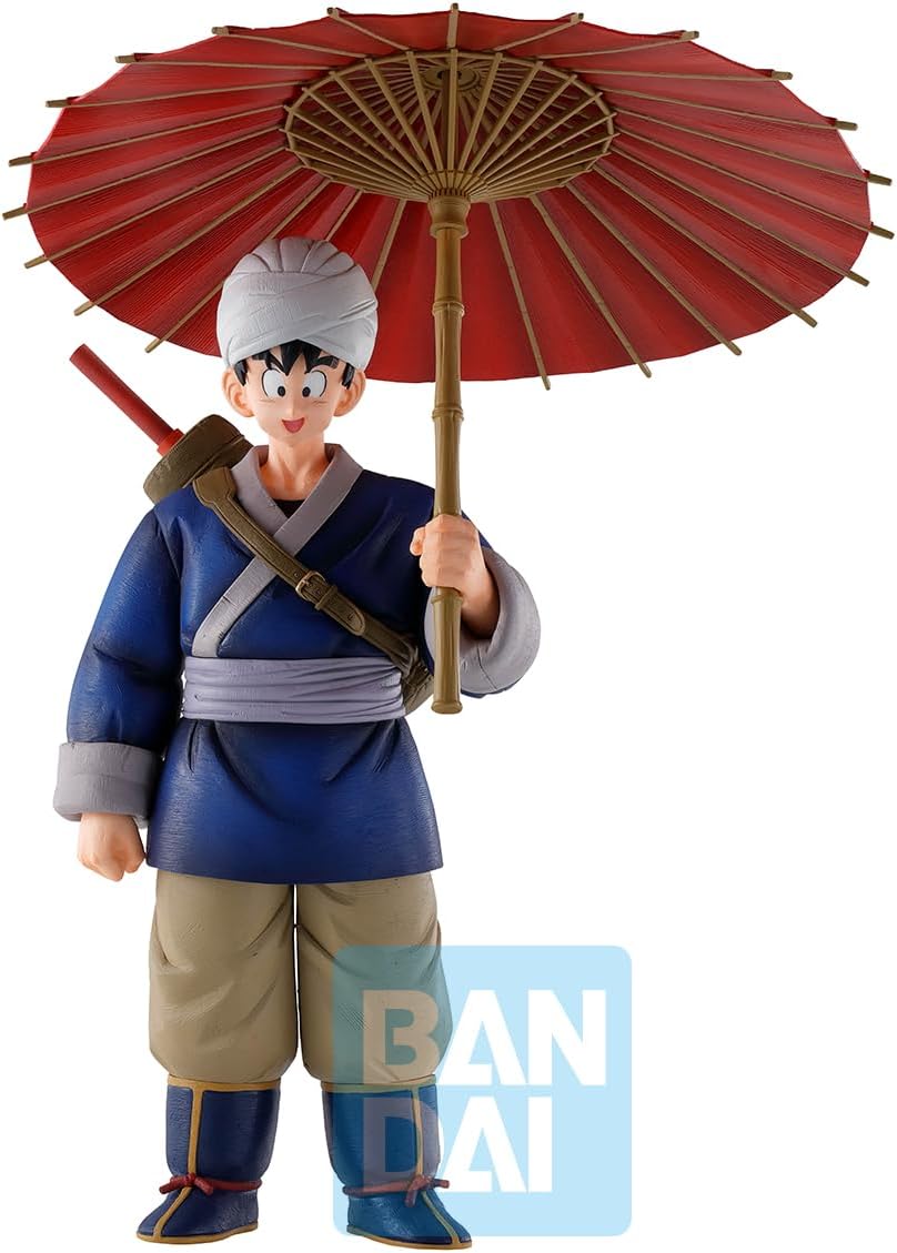 Figura de Goku después de entrenar con Kamisama