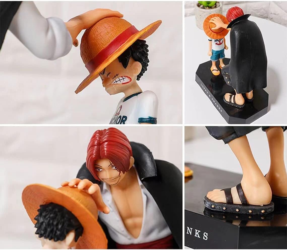 Figura de Luffy & Shanks de One Piece