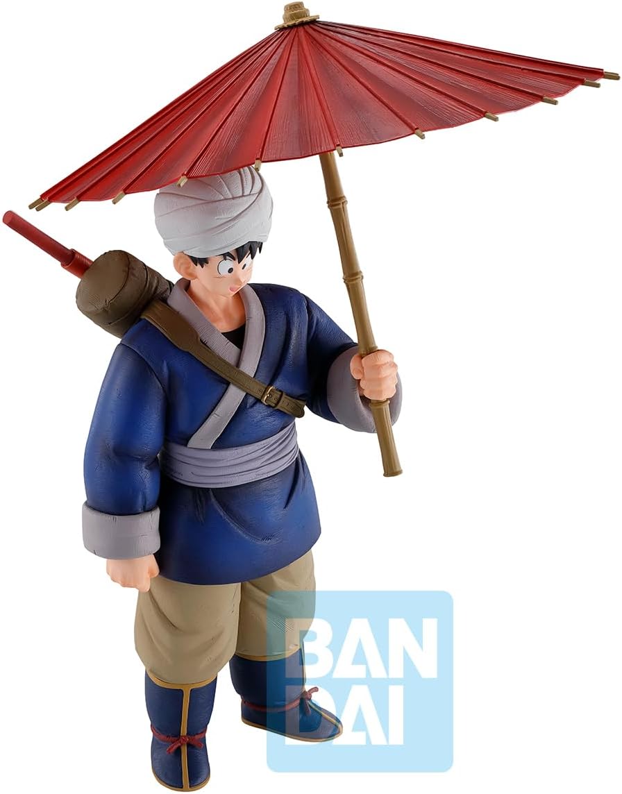 Figura de Goku después de entrenar con Kamisama