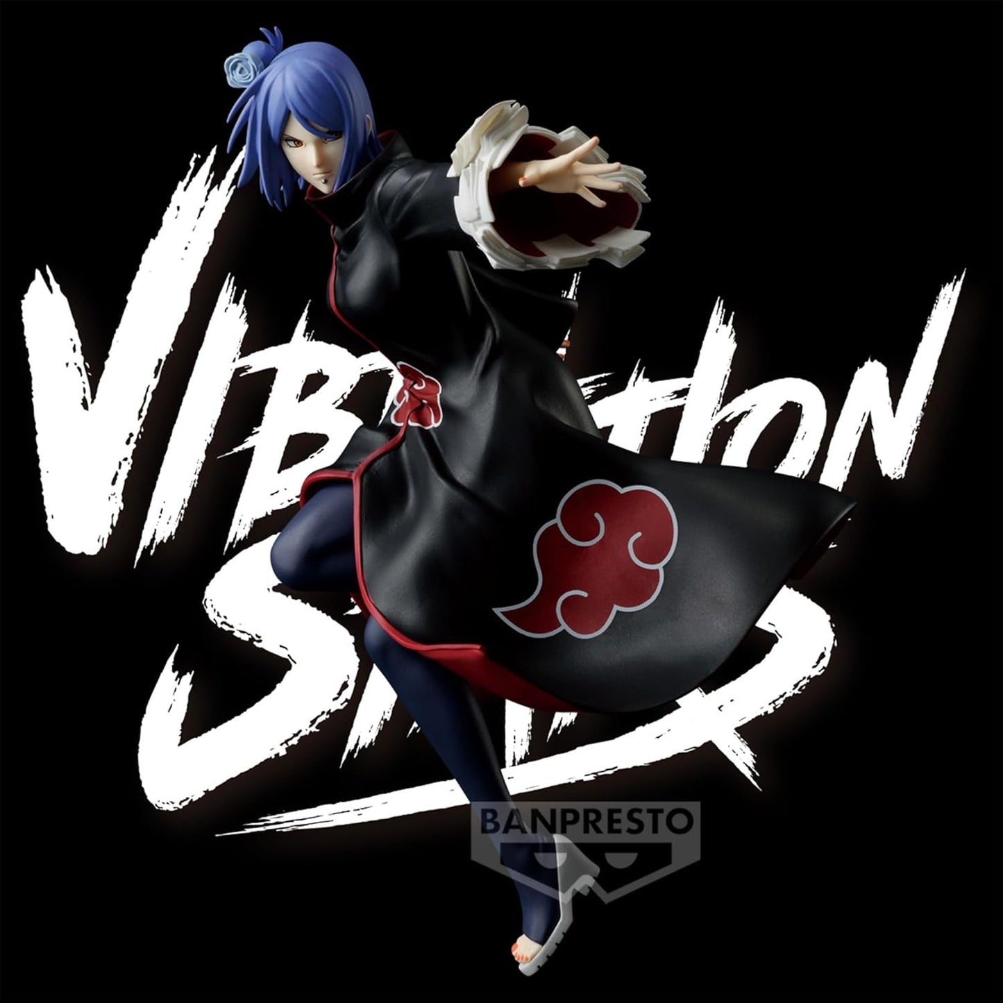 Figura de Konan - Naruto Shippuden - By Banpresto VIBRATION STARS