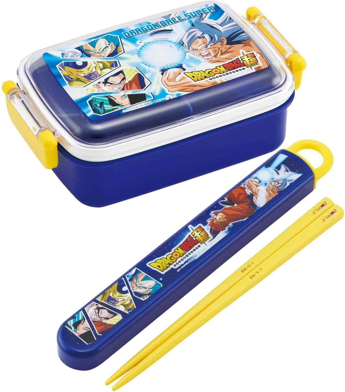 Skater ABS2AMAG-A Dragon Ball Super 23 Chopsticks Case Set, 6.5 inches (16.5 cm), Antibacterial, Made in Japan