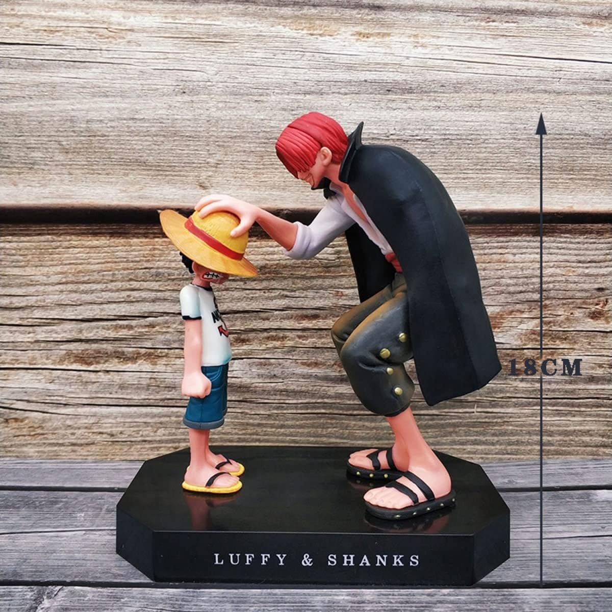 Figura de Luffy & Shanks de One Piece