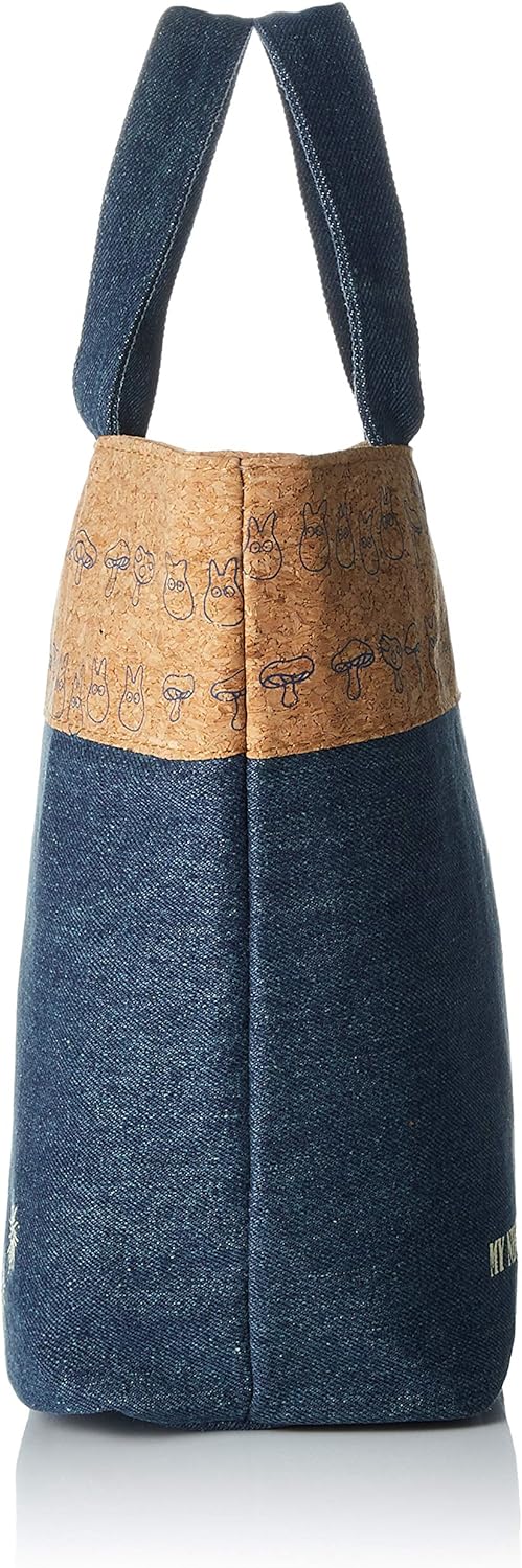 Totoro Denim Fabric Lunch Bag
