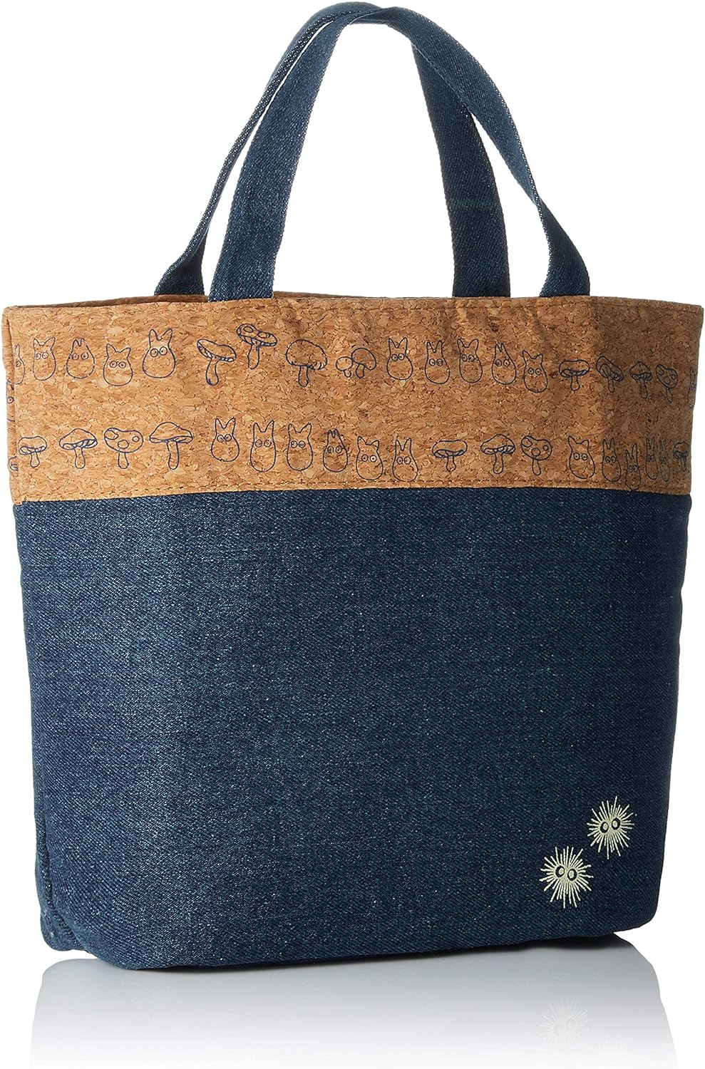 Totoro Denim Fabric Lunch Bag
