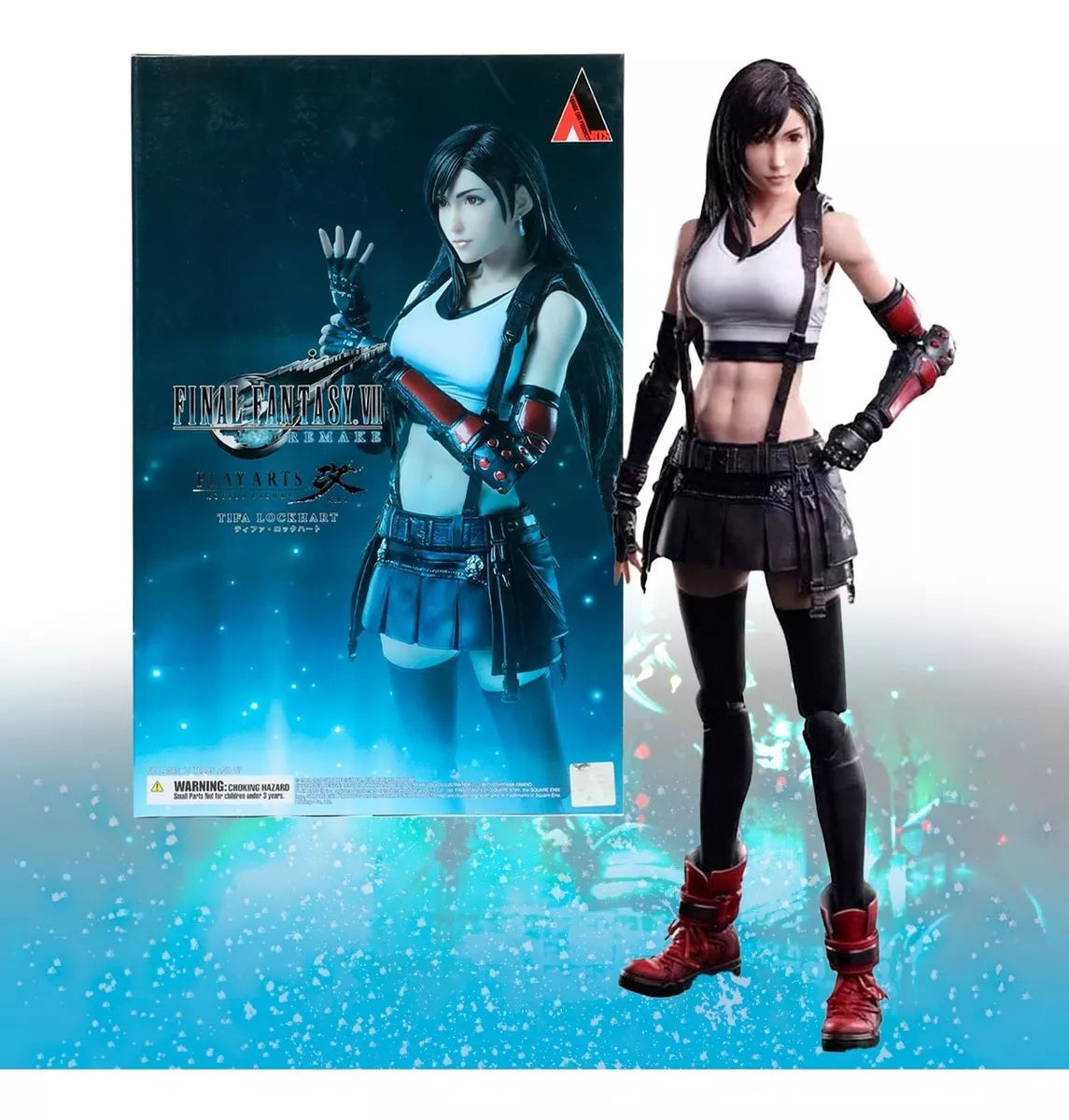 Final Fantasy Tifa Lockhart Figura Articulada Play Arts Kai