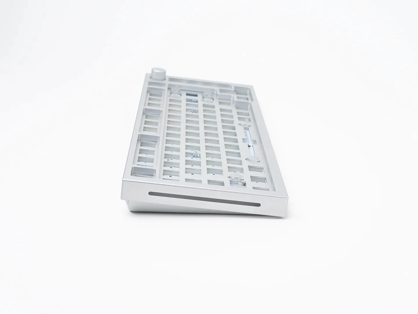 Glorious Teclado Mecánbico Modular GMMK Pro ANSI (USA) 75% Barebones/White Ice