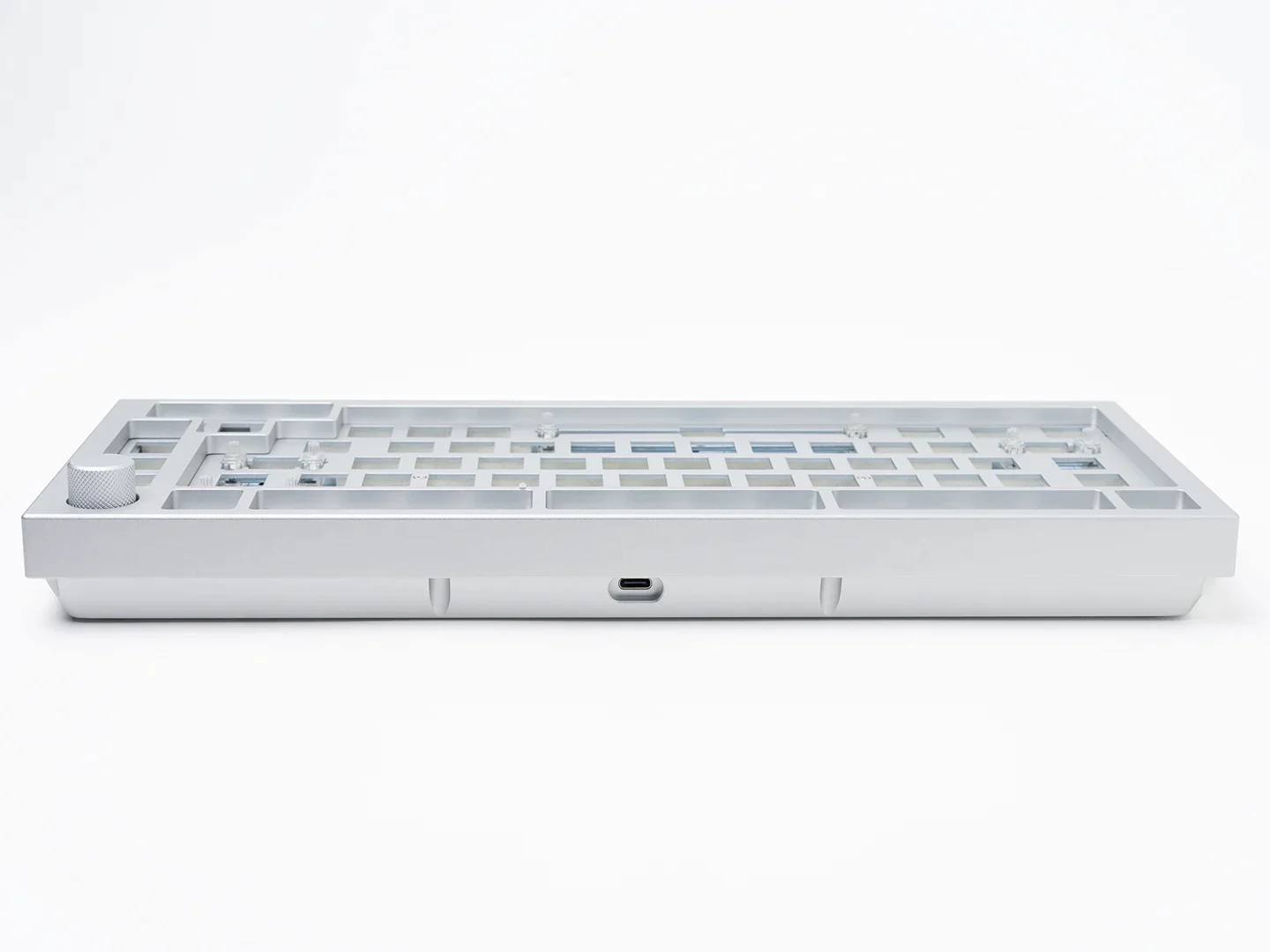 Glorious Teclado Mecánbico Modular GMMK Pro ANSI (USA) 75% Barebones/White Ice