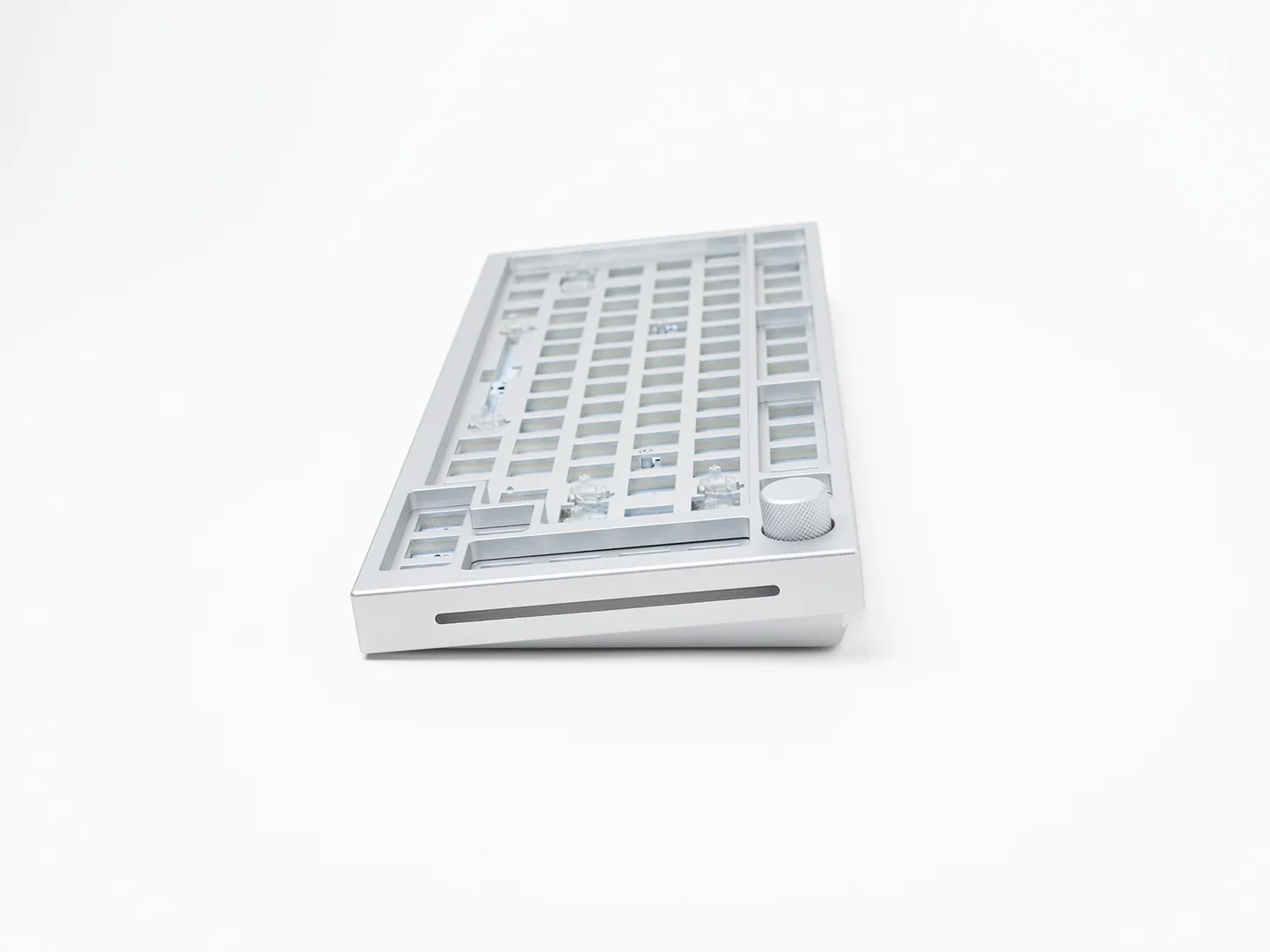 Glorious Teclado Mecánbico Modular GMMK Pro ANSI (USA) 75% Barebones/White Ice