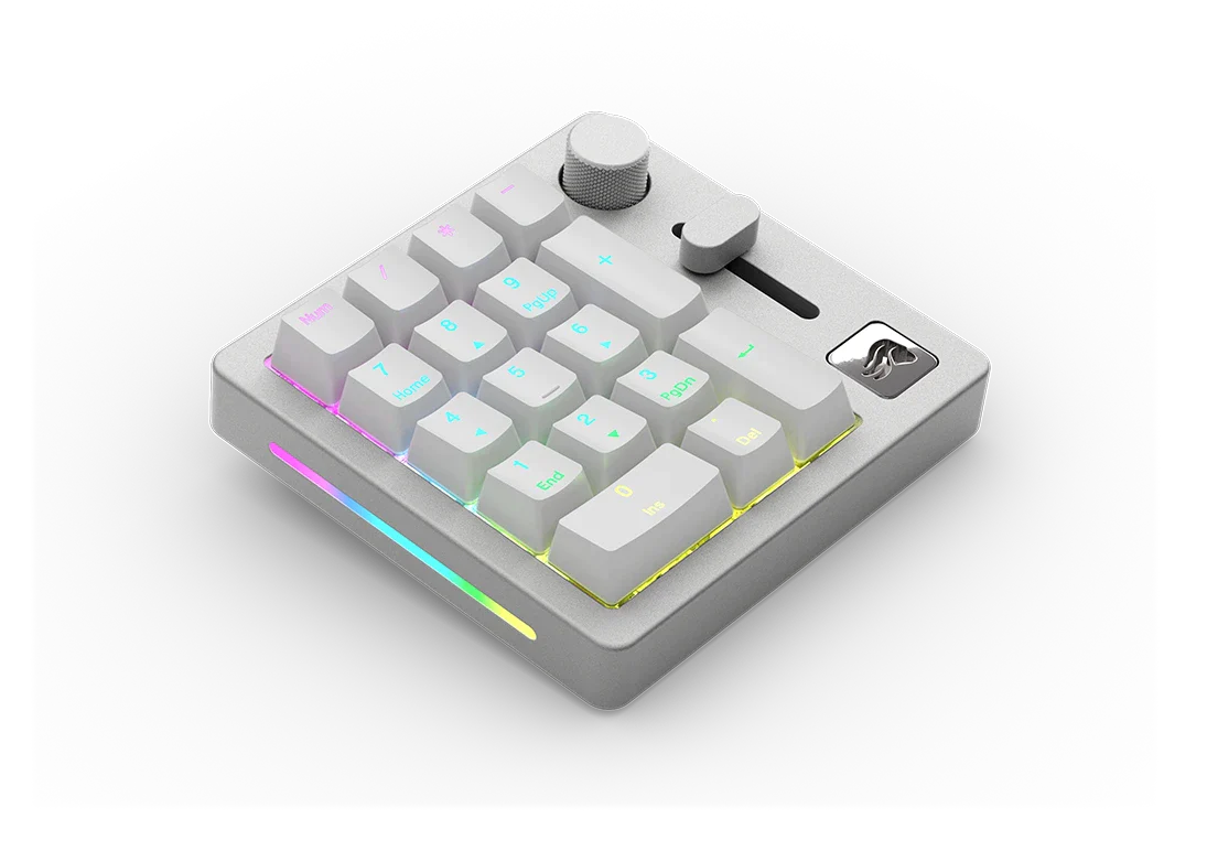 Glorious GMMK Numpad/White Ice