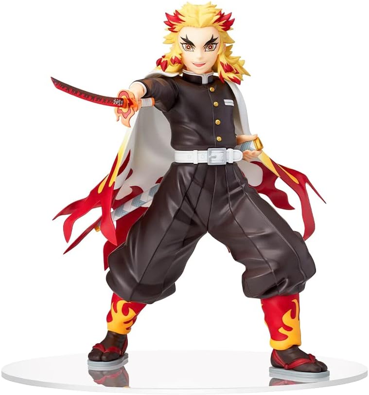 Figura de Rengoku con katana (Demon Slayer)