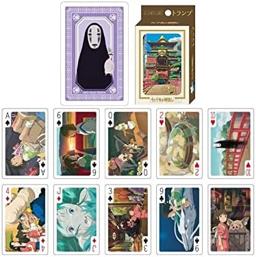 Studio Ghibli Spirited Away Playing Cards Made in Japan