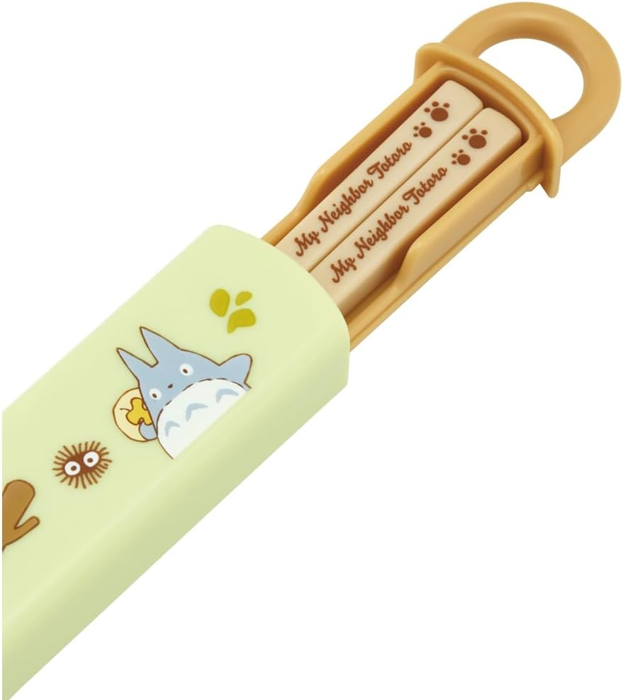 Skater ABS2AMAG-A My Neighbor Totoro Cat Bus Chopsticks and Case Set, 6.5 inches (16.5 cm), Antibacterial, Made in Japan