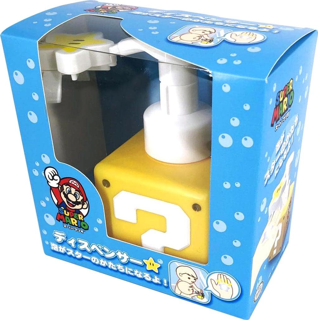 Dispensador de jabón en espuma Super Mario, 500 ml (16,9 oz. líq.)