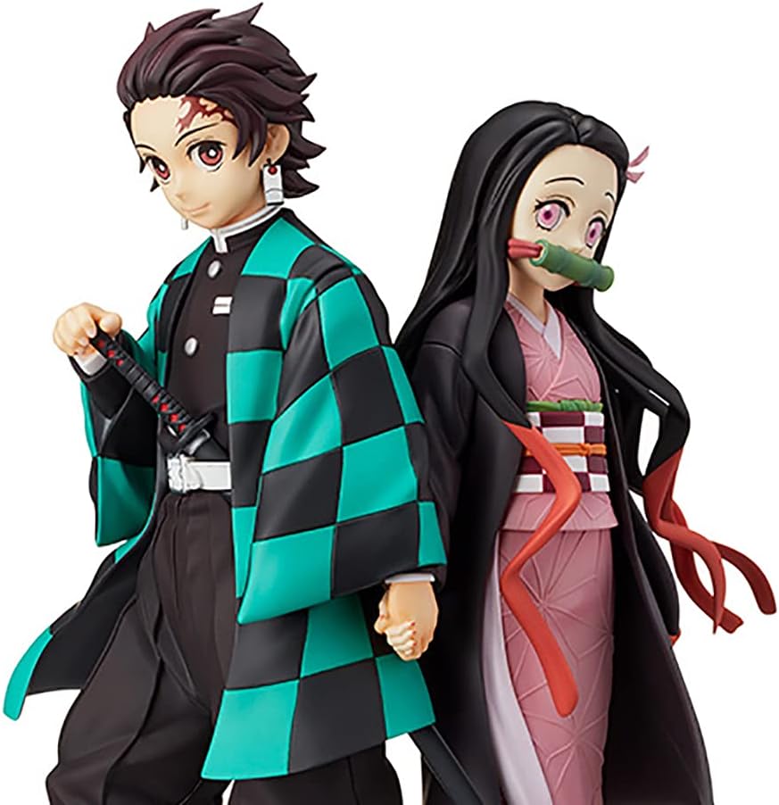 Figuras de los hermanos Nezuko y Tanjiro Kamado by Sega