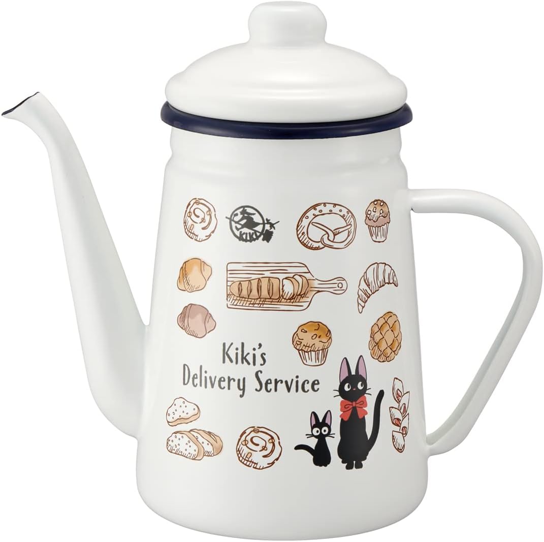 Skater ENKT1 Horo Drip Kettle, 0.3 gal (1.1 L) Kiki's Delivery Service