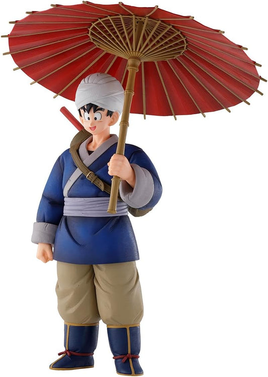 Figura de Goku después de entrenar con Kamisama