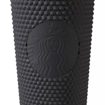 Vaso Starbucks® en negro mate con Logotipo de Disneyland