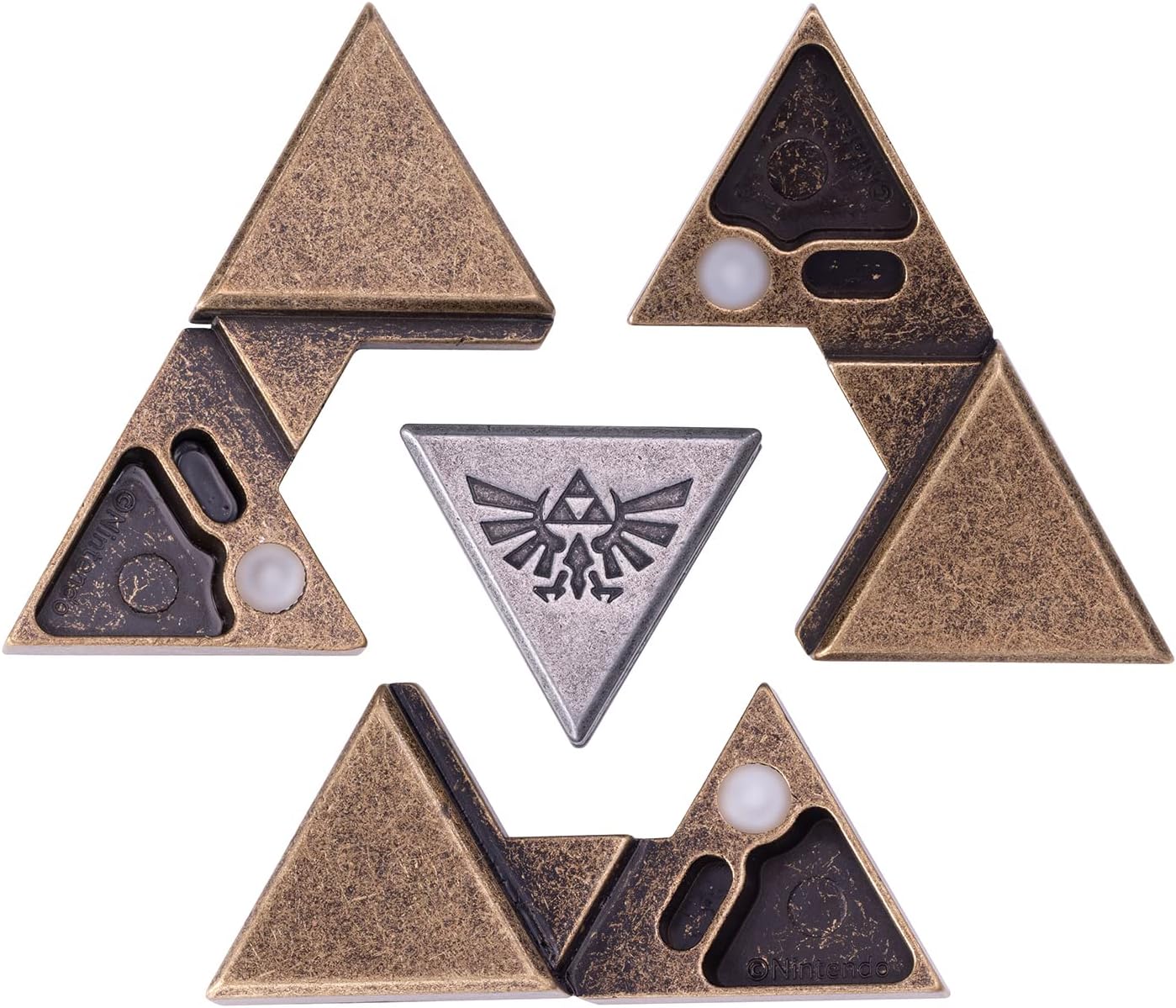 Rompecabezas metálico de la Trifuerza de ¨The Legend of Zelda¨
