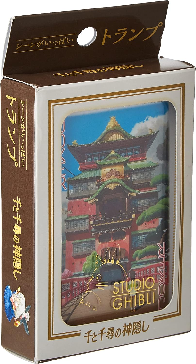 Studio Ghibli Spirited Away Playing Cards Made in Japan