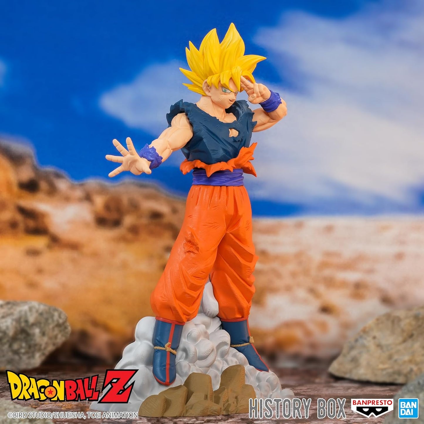 Figura de Super Saiyajin Son Goku (Dragon Ball Z) Box Vol.9 By Banpresto