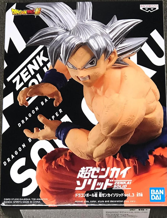 Figura de Son Goku (Dragon Ball Super: Super Zengai Solid Vol.3 ) By Banpresto