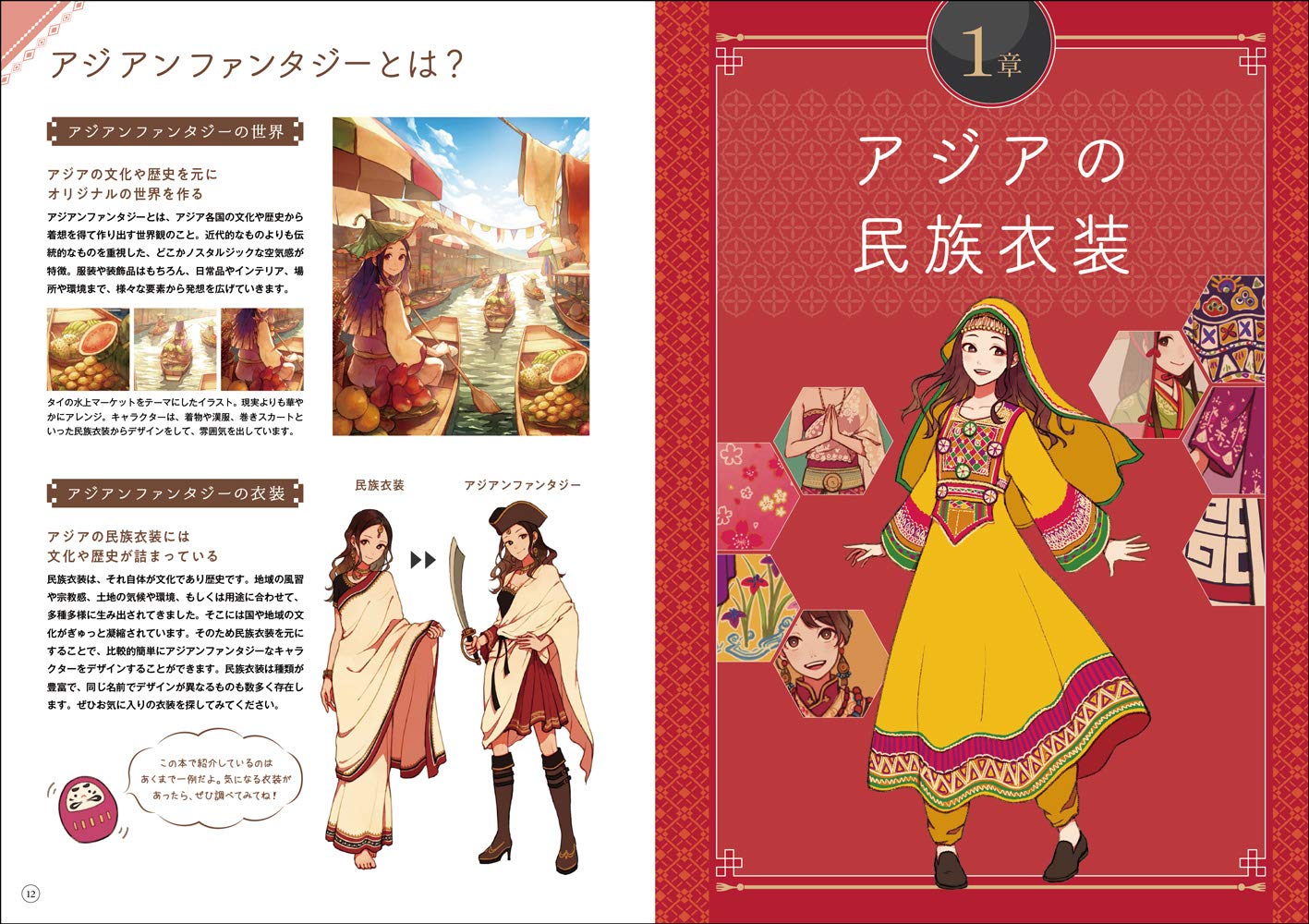 Libro Japonés de diseño de personajes de chicas asiáticas (serie súper fácil de dibujar)