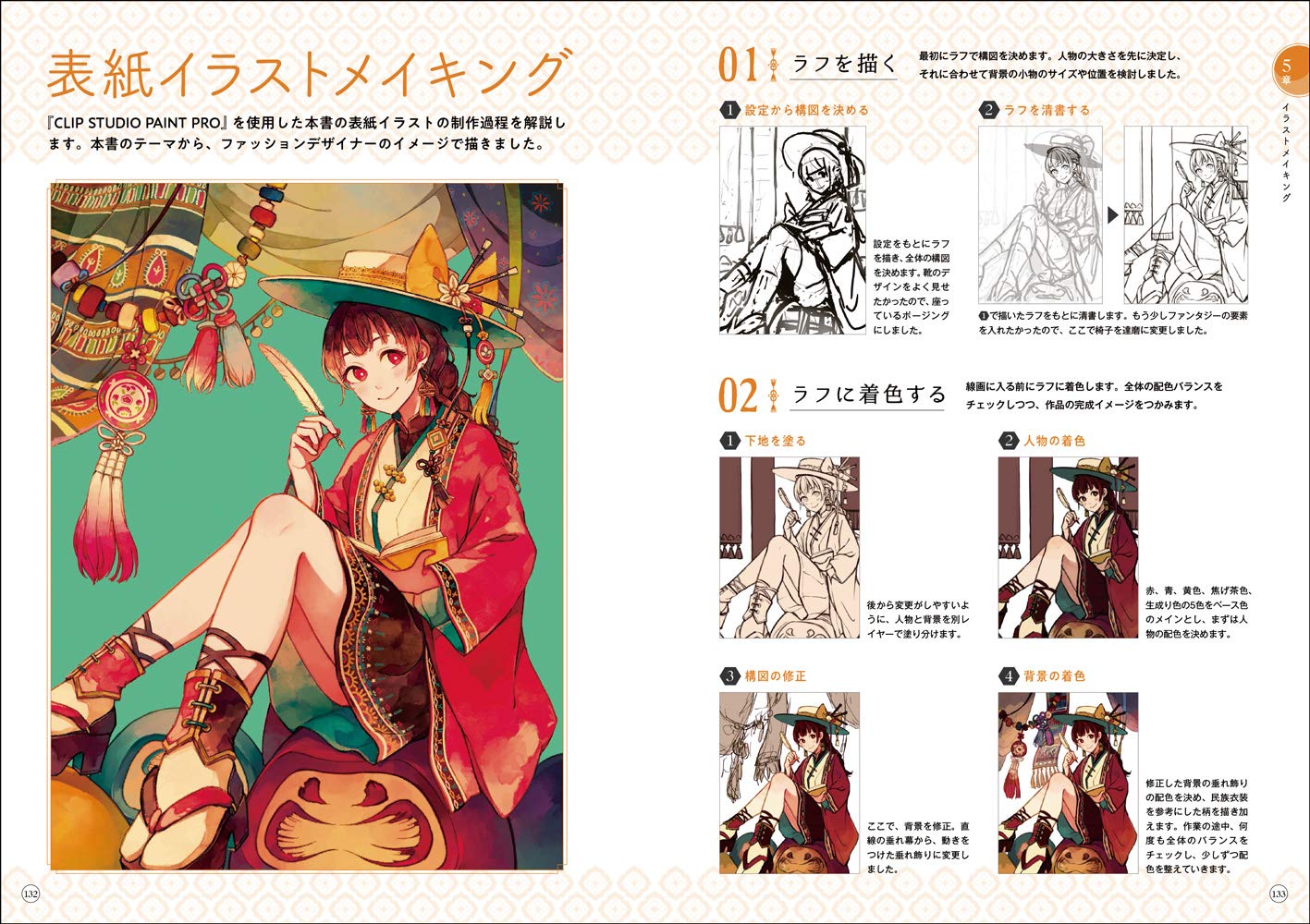 Libro Japonés de diseño de personajes de chicas asiáticas (serie súper fácil de dibujar)