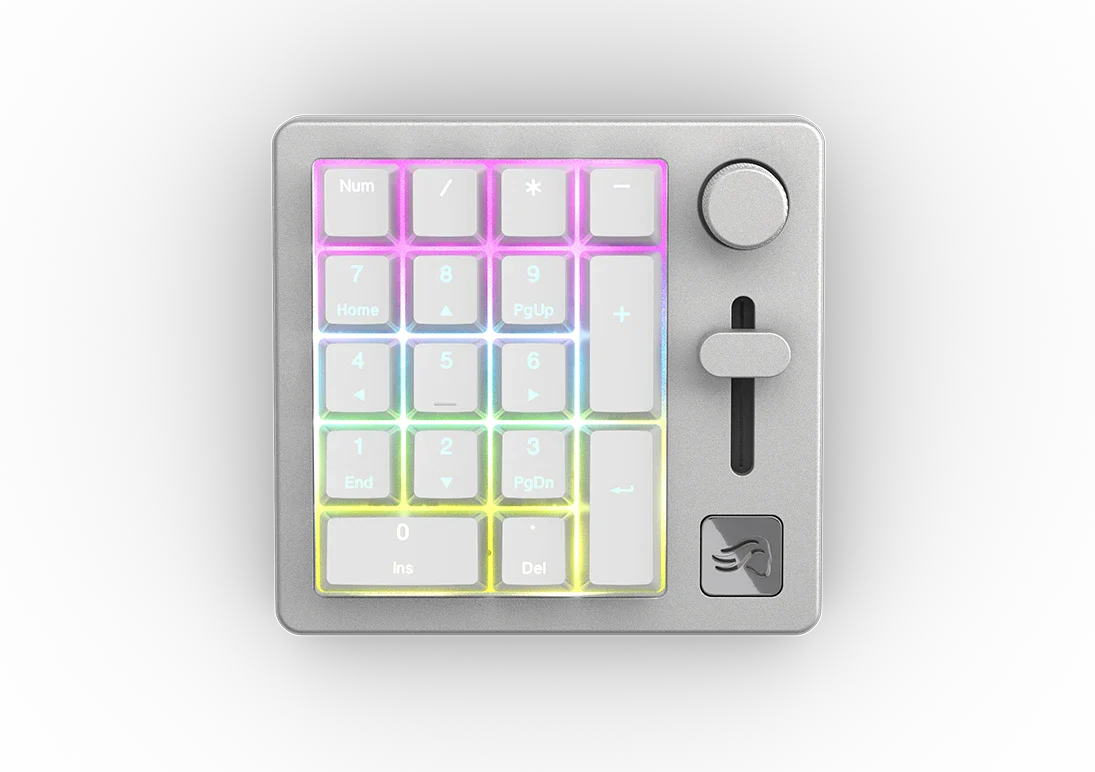 Glorious GMMK Numpad/White Ice