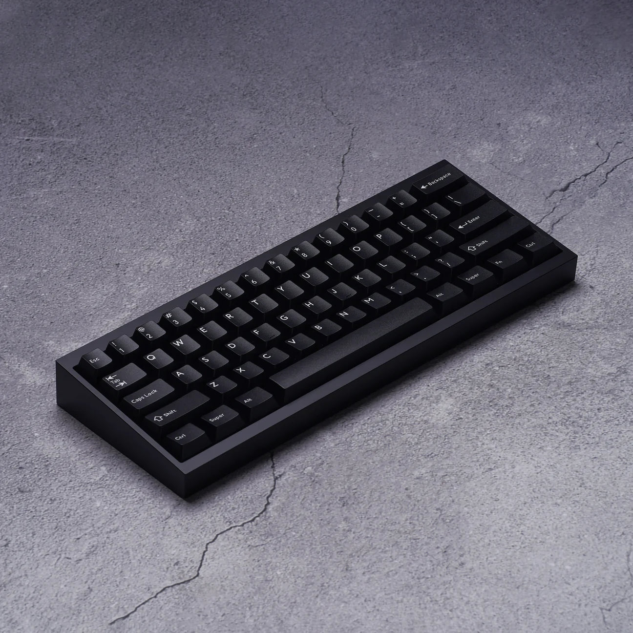 TOFU60 Teclado mecánico listo para usarse (ensamblado) con teclas PBTFANS WOB/Hot Swap