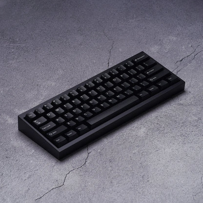 TOFU60 Teclado mecánico listo para usarse (ensamblado) con teclas PBTFANS WOB/Hot Swap