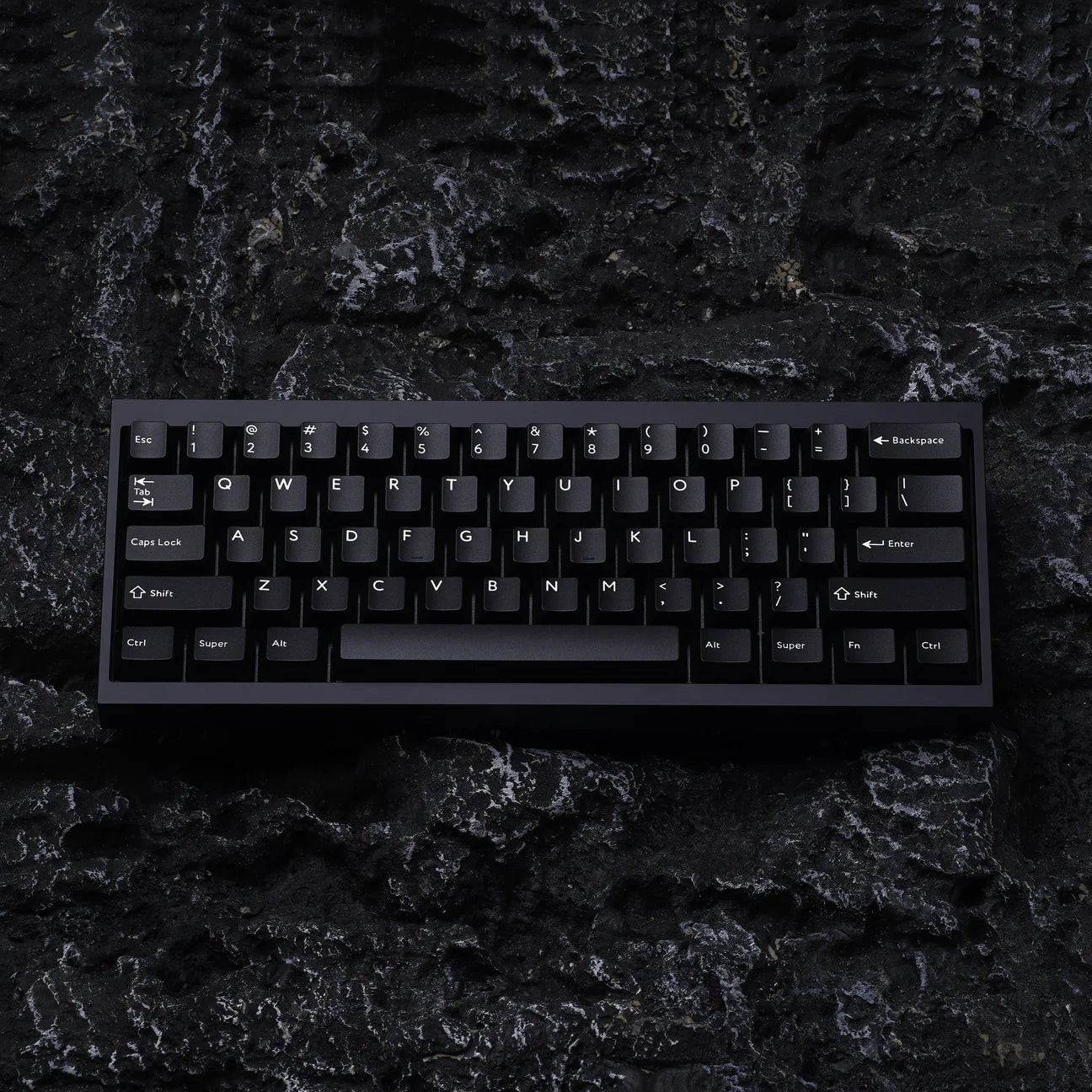 TOFU60 Teclado mecánico listo para usarse (ensamblado) con teclas PBTFANS WOB/Hot Swap