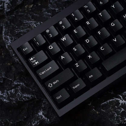 TOFU60 Teclado mecánico listo para usarse (ensamblado) con teclas PBTFANS WOB/Hot Swap