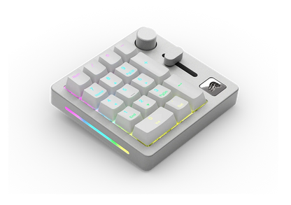 Glorious GMMK Numpad/White Ice